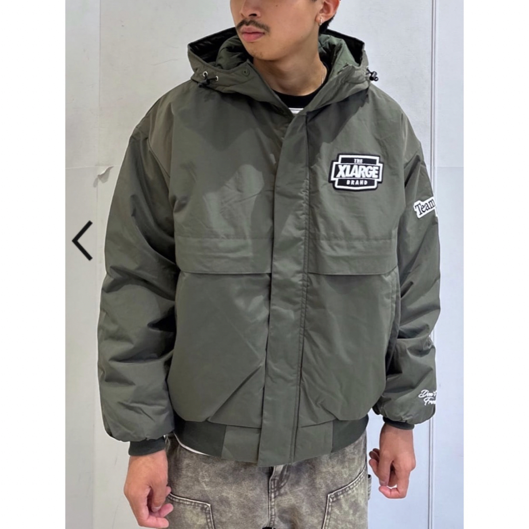 NYLON PUFFER JACKET XLARGE エクストララージ 新品