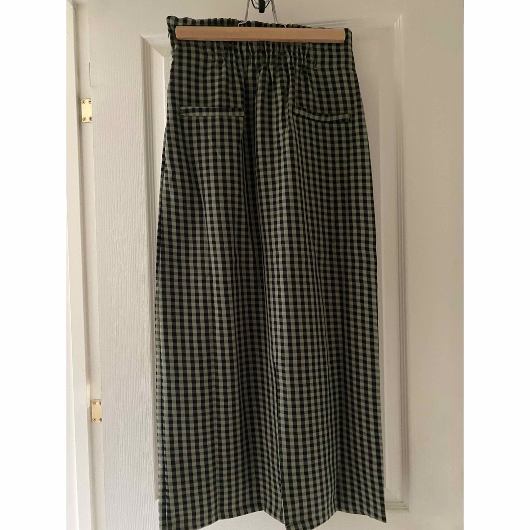 w closet(ダブルクローゼット)のタイトスカート　チェック レディースのスカート(ロングスカート)の商品写真