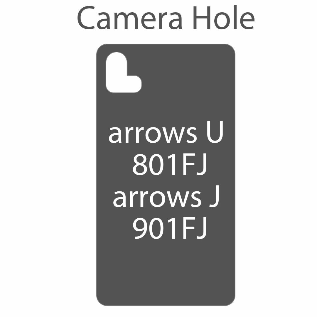 FUJITSU GENERAL(フジツウゼネラル)の処分 arrows u ケース 手帳型 801FJ 901FJ 薄型 かわいい スマホ/家電/カメラのスマホアクセサリー(Androidケース)の商品写真