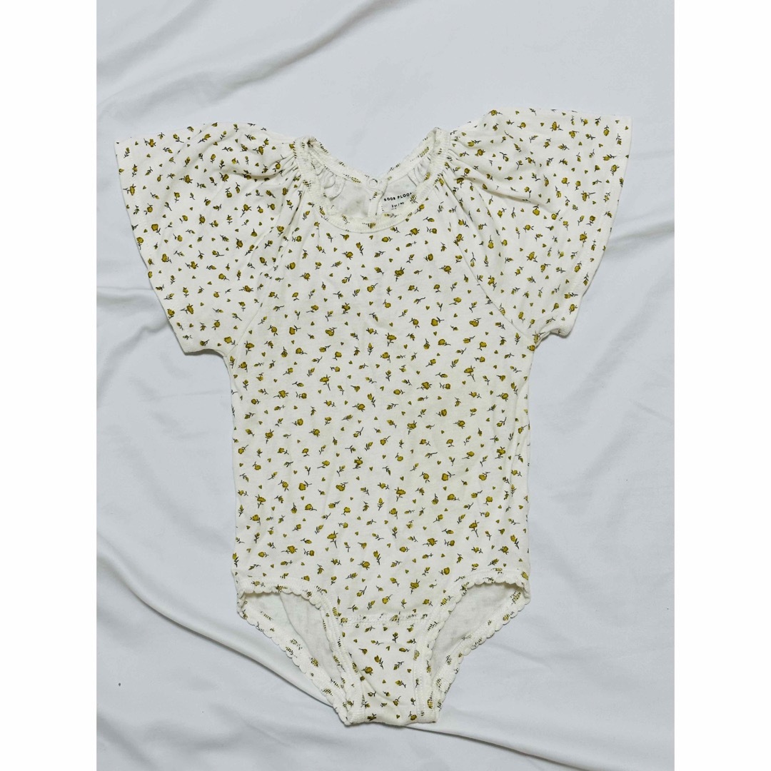 SOOR PLOOM(ソーアプルーム)のsoor ploom Flutter leotard rosebud  キッズ/ベビー/マタニティのベビー服(~85cm)(ロンパース)の商品写真