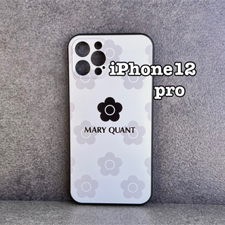 マリークワント(MARY QUANT)のiPhone12pro マリークワント  デイジー柄  モバイルケース (iPhoneケース)