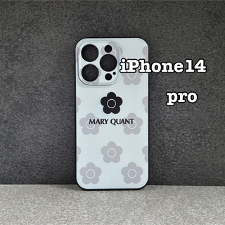 マリークワント(MARY QUANT)のiPhone14pro マリークワント  デイジー柄  モバイルケース (iPhoneケース)