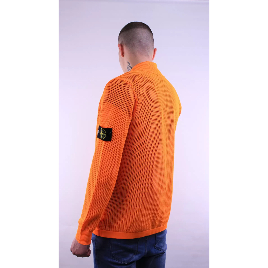 激レア！2019SS STONE ISLAND “FLUO” メッシュジャケット-