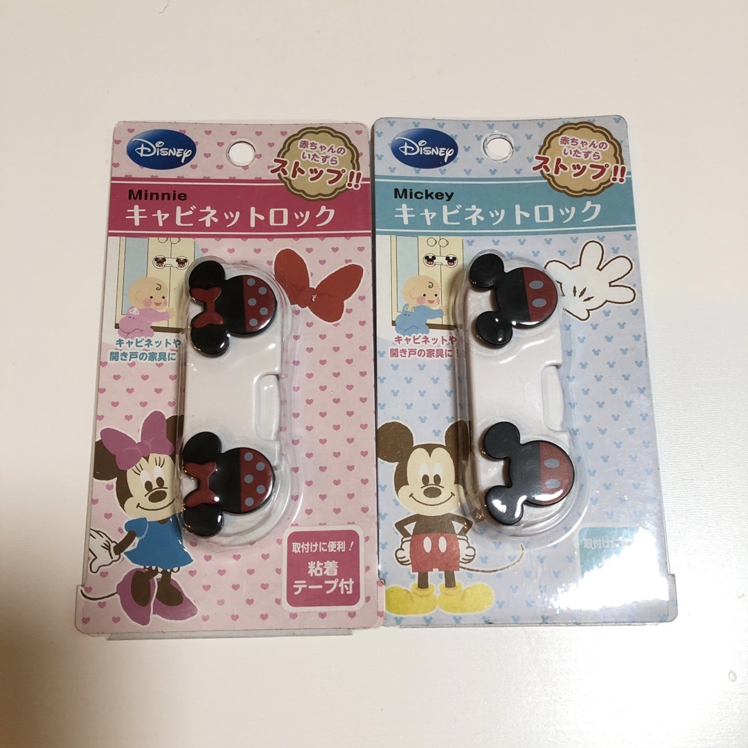 Disney(ディズニー)のとびらストッパー　キャビネットロック　ディズニー キッズ/ベビー/マタニティの寝具/家具(ドアロック)の商品写真