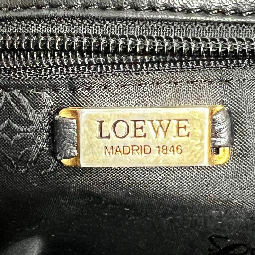 LOEWE(ロエベ)の【美品】 LOEWE オールド レザー トートバッグ　ハンドバッグ アナグラム柄 レディースのバッグ(トートバッグ)の商品写真