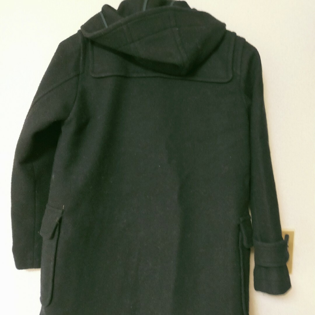 MUJI (無印良品)(ムジルシリョウヒン)の無印良品　ダッフルコート　通学　通勤　Ｓ　ブラック レディースのジャケット/アウター(ダッフルコート)の商品写真