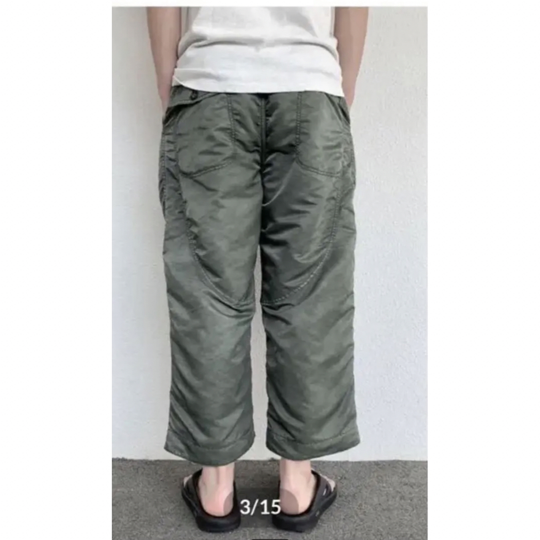 PORTER CLASSIC - ポータークラシック MASH WIDE PANTS OLIVE XLの通販