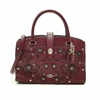 コーチ(COACH)の美品 コーチ COACH ショルダーバッグ フローラル 03-23091706(ショルダーバッグ)