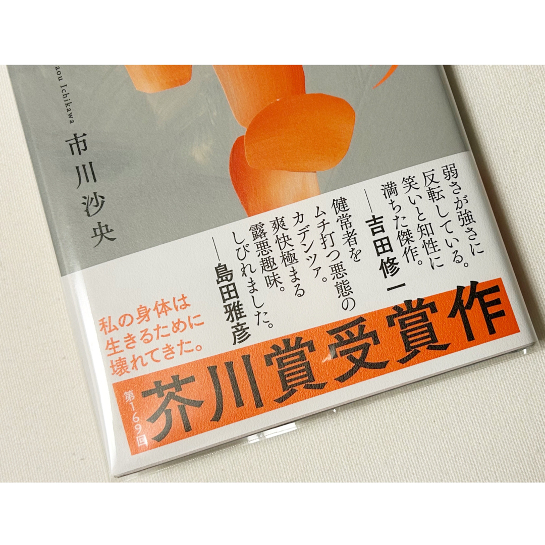 文藝春秋(ブンゲイシュンジュウ)の◎超美品　ハンチバック　市川沙央　芥川賞受賞　文藝春秋◎ エンタメ/ホビーの本(文学/小説)の商品写真