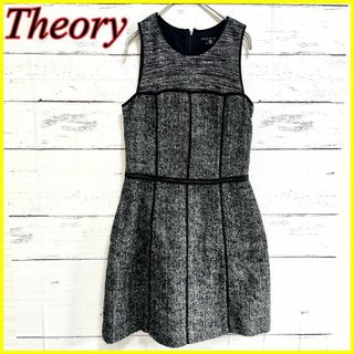 【美品✨】定価40,000円❤️theory✨サイズ4✨リネンワンピース