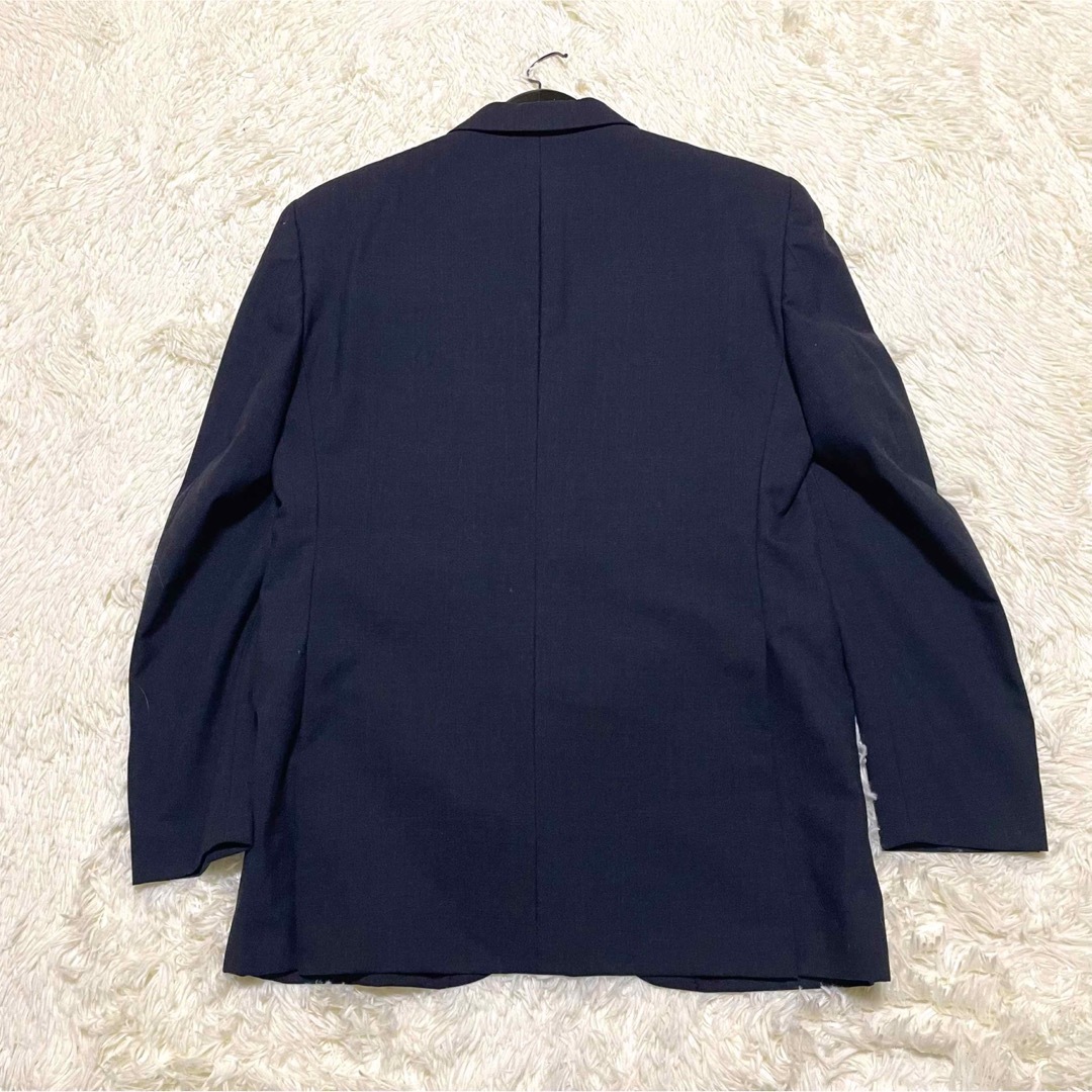 GOTAIRIKU(ゴタイリク)のゴタイリク　セットアップ　スーツ　ビジネス　48 76 黒　青　ウール100% メンズのスーツ(セットアップ)の商品写真
