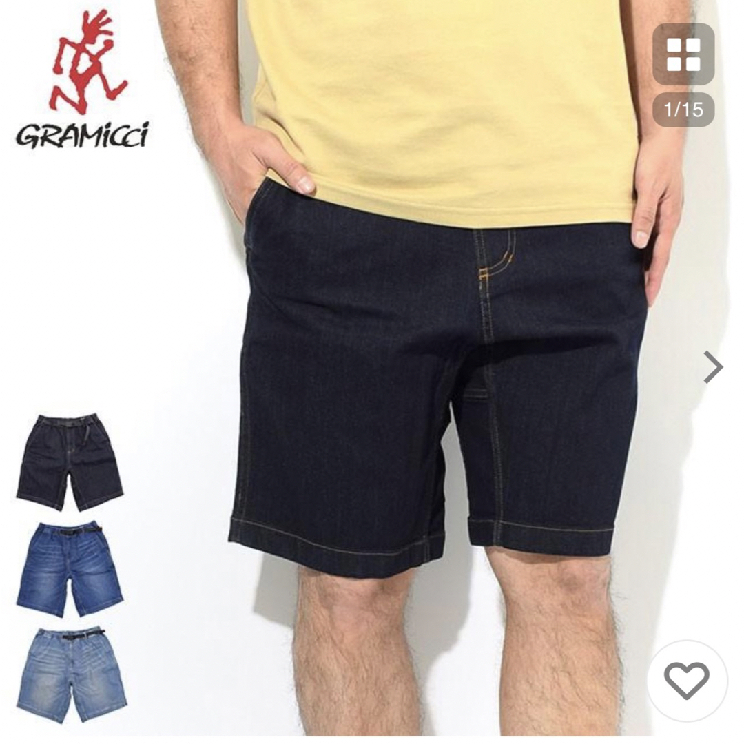 GRAMICCI グラミチ G- SHORTS ブラックデニム L