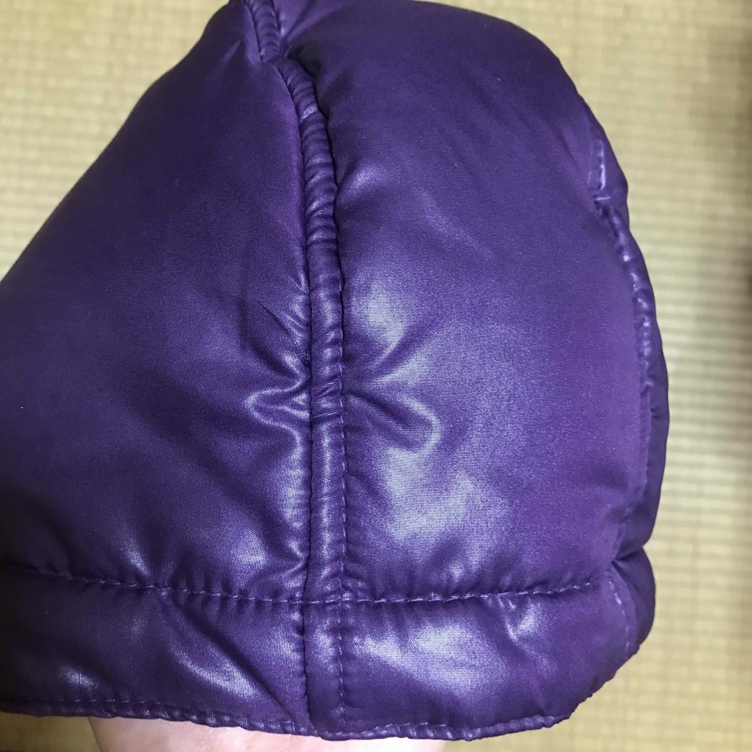 しまむら(シマムラ)の中綿ジャンバーの帽子　紫　パープル レディースの帽子(その他)の商品写真