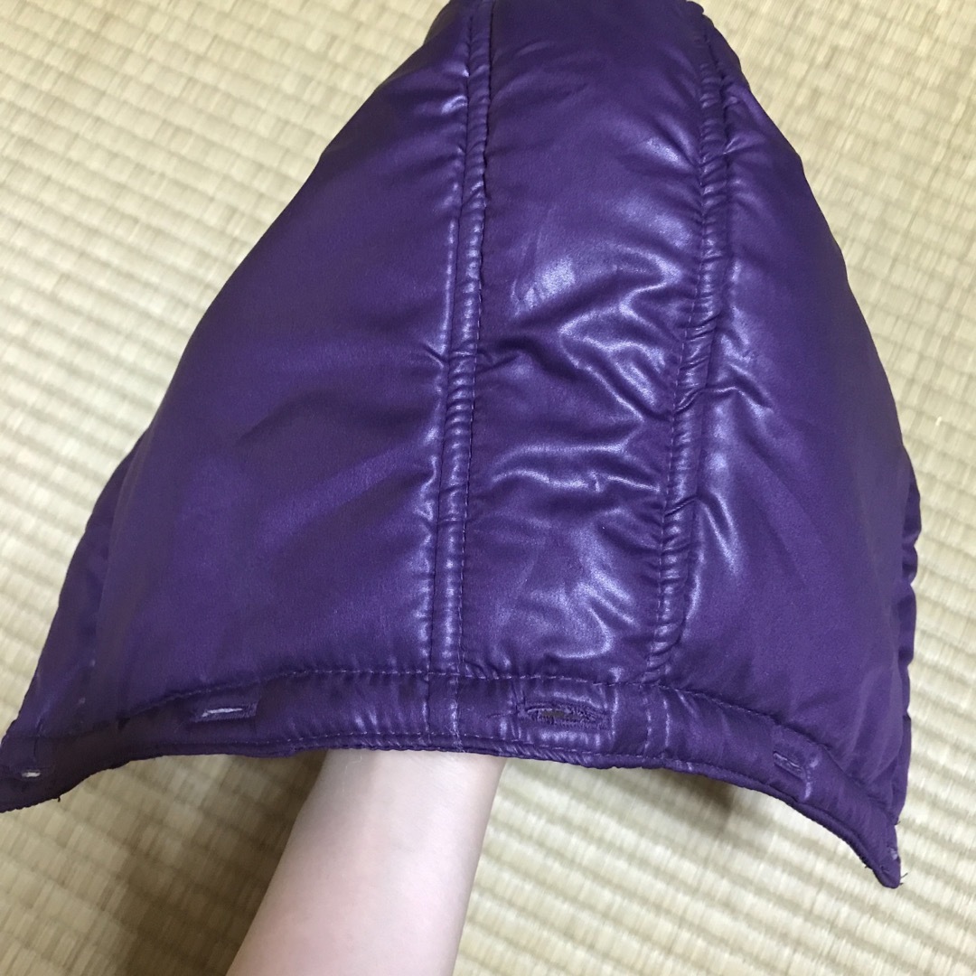 しまむら(シマムラ)の中綿ジャンバーの帽子　紫　パープル レディースの帽子(その他)の商品写真