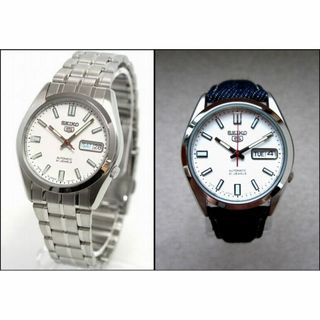 セイコー(SEIKO)のSEIKO5◆新品未使用 SNKE79J1（36mm／ホワイト）◆セイコー5(腕時計(アナログ))