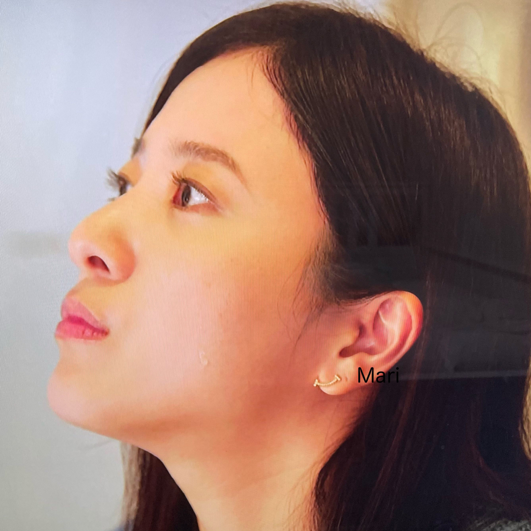 吉高由里子さん着用モデル♪ ♡キラキラTスマイル スタッドピアス♡ RG