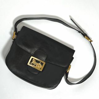 CELINE 馬車金具 ショルダーバッグ レザー オールドセリーヌ 希少品-