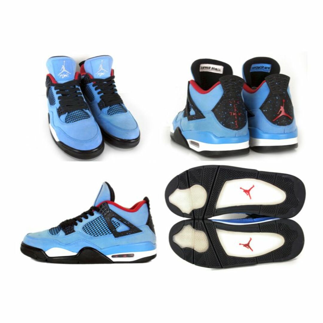 ナイキ NIKE × トラヴィス スコット Travis Scott ■ 【 AIR JORDAN 4 CACTUS JACK 308497 406 】 エア ジョーダン 4 カクタス ジャック スニーカー f18737