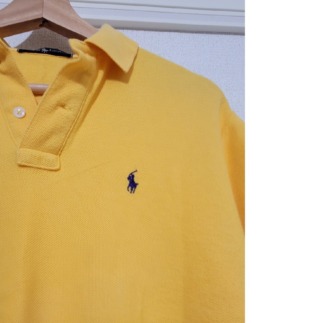 POLO RALPH LAUREN(ポロラルフローレン)のセール Ralph Lauren ラルフローレン ポロシャツ イエロー 半袖 レディースのトップス(ポロシャツ)の商品写真