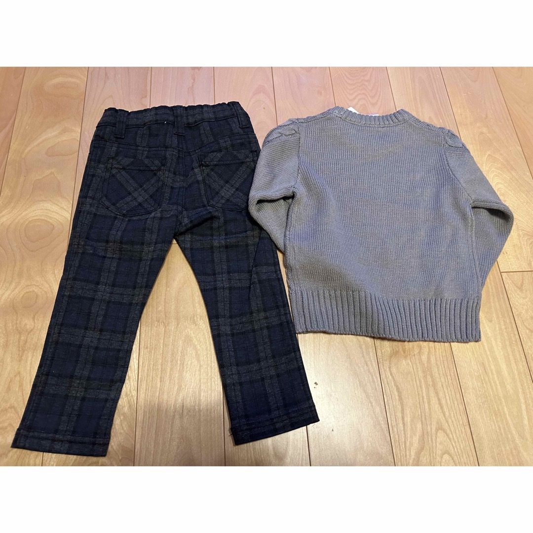 西松屋(ニシマツヤ)の新品　キッズ　トップス　ボトムス　まとめ売り キッズ/ベビー/マタニティのキッズ服男の子用(90cm~)(ニット)の商品写真