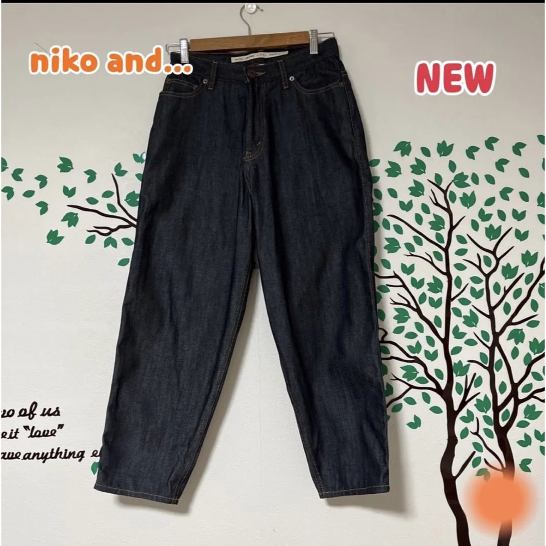 niko and...(ニコアンド)の∇944 新品❣️ニコアンド デニム ポッケ裏可愛い レディースのパンツ(デニム/ジーンズ)の商品写真