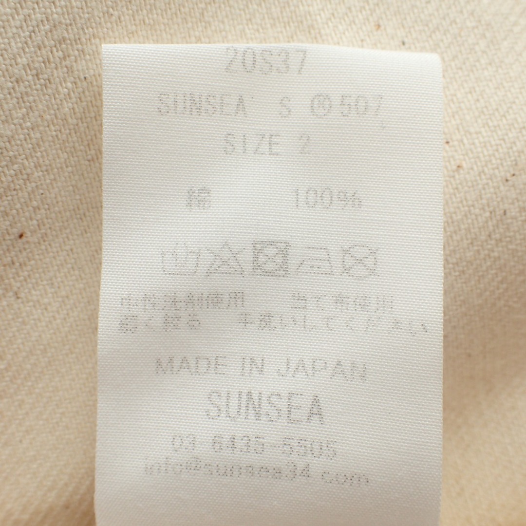 SUNSEA(サンシー)のサンシー 20S37 ナチュラル 507 デニムジャケット 2 メンズのジャケット/アウター(その他)の商品写真
