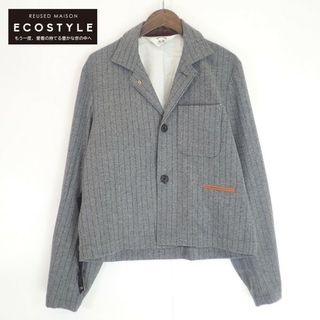 サンシー(SUNSEA)のサンシー 19A31 グレー PENCIL STRIPE JACKET 2(その他)