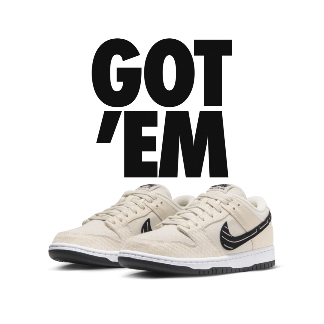 Nike SB Dunk Low Pro Albino & Preto