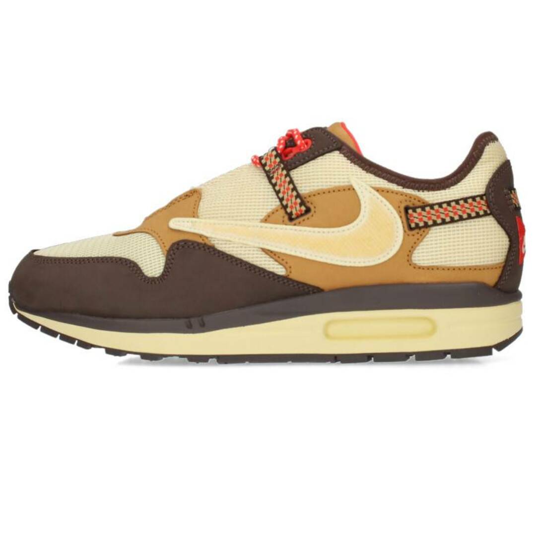 ナイキ ×トラヴィススコット Travis Scott  AIR MAX 1 CACTUS JACK BAROQUE BROWN DO9392-200 エアマックス1バロックブラウンローカットスニーカー メンズ 28cm