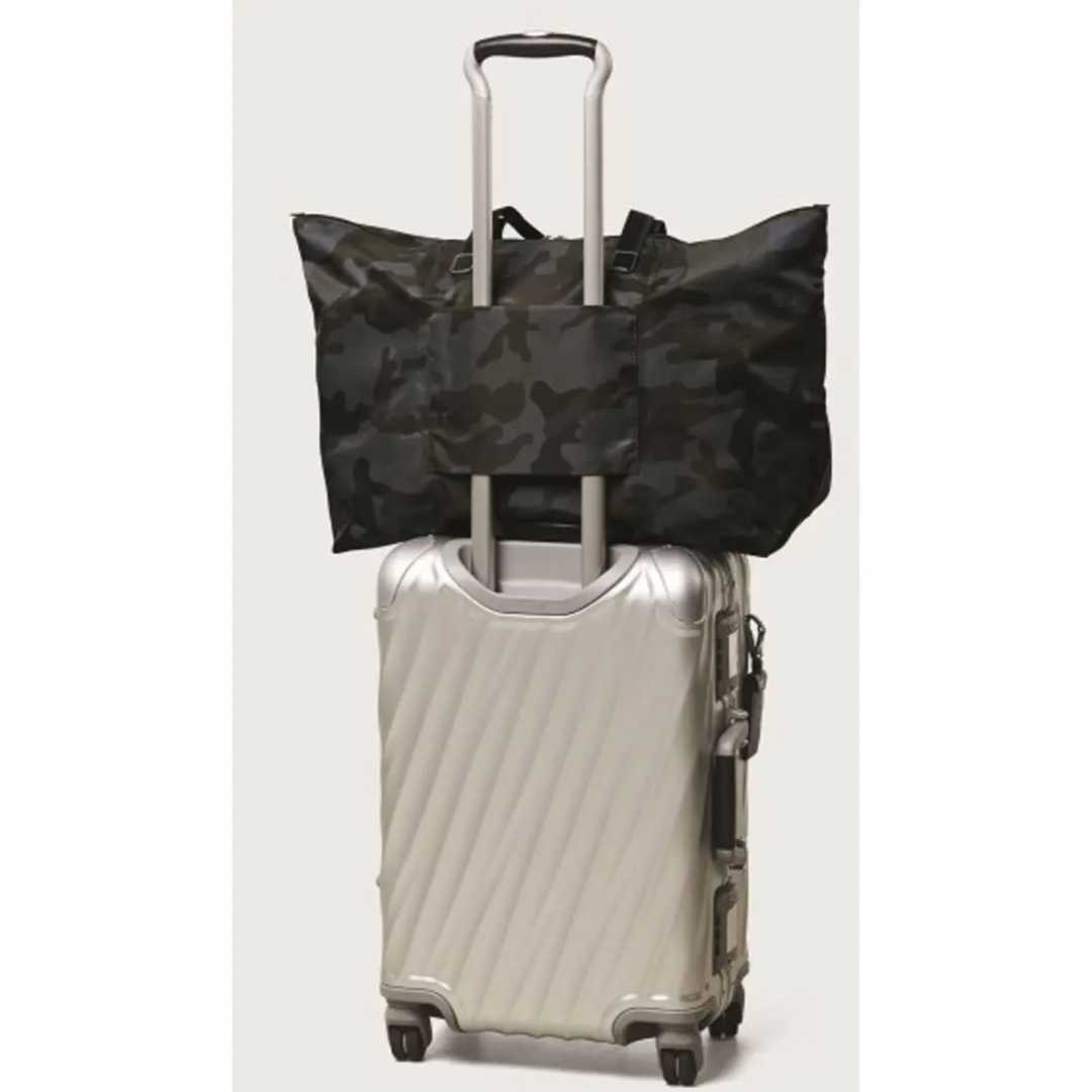 【未使用】TUMI トゥミ カモフラージュ柄トートバッグ JAL機内販売限定