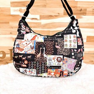 LeSportsac - 【レスポートサック】アニマル 花柄 パッチワーク