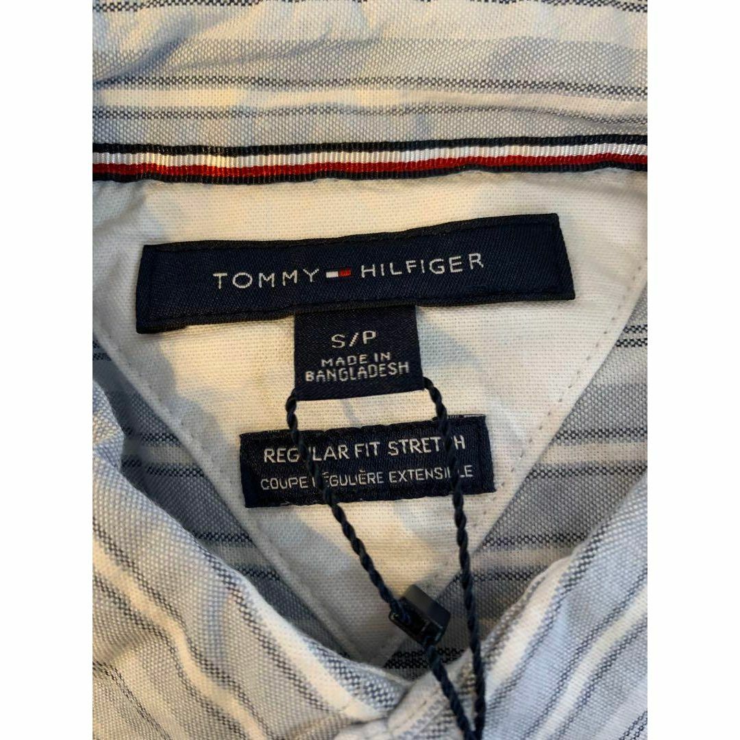 TOMMY HILFIGER(トミーヒルフィガー)の【大幅セール中】トミーヒルフィガー　長袖ストライプシャツ　ブルー その他のその他(その他)の商品写真