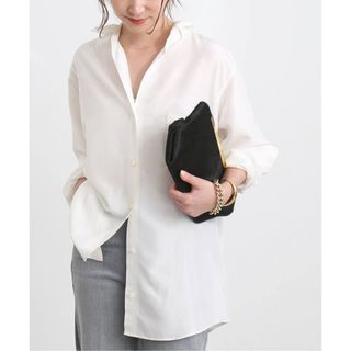 ドゥーズィエムクラス(DEUXIEME CLASSE)の【完売/一度着用のみ】Deuxieme classe シルク ウォッシュ シャツ(シャツ/ブラウス(長袖/七分))