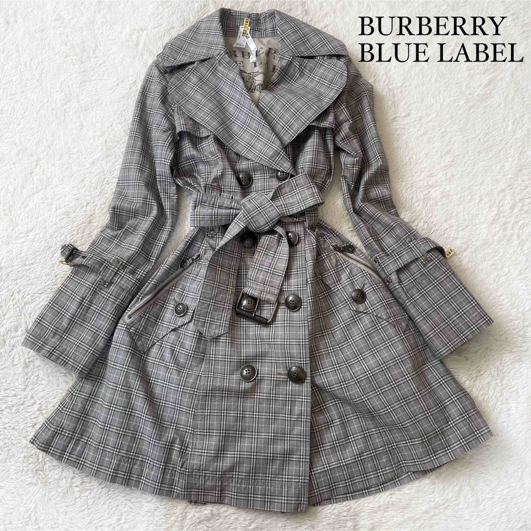 BURBERRY BLUE LABEL - 美品 バーバリーブルーレーベル グレンチェック