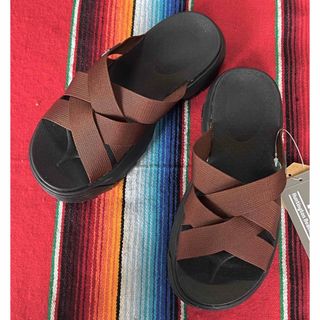 メイ(MEI)の新品　MEI STRAP SLIDE SANDAL  レディース(サンダル)