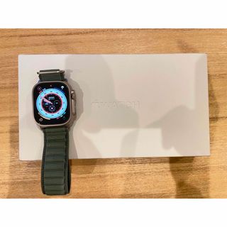 アップル(Apple)のApple Watch ultra グリーン(その他)