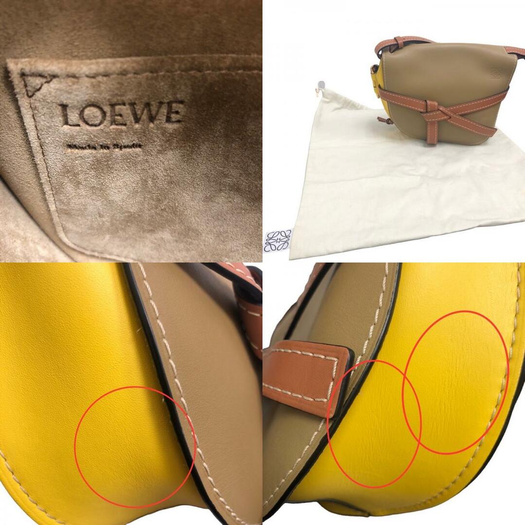 LOEWE - ロエベ LOEWE ゲートスモールバッグ 321.54.T20 ベージュ