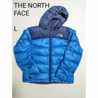 ザノースフェイス(THE NORTH FACE)のTHE NORTH FACE/ノースフェイス/ブルーヌプシジャケット/L(ダウンジャケット)