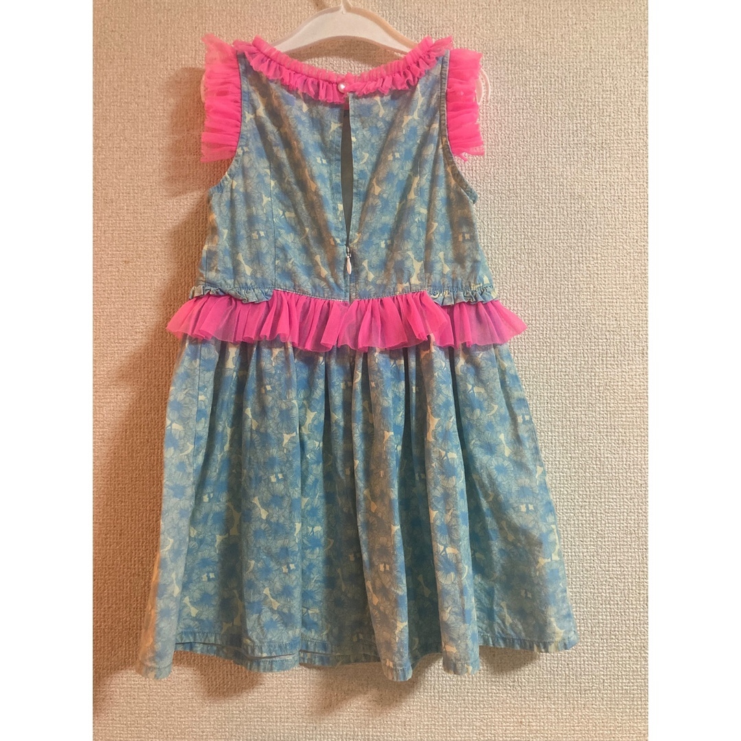 fafa(フェフェ)のフェフェ　ワンピース120㎝ キッズ/ベビー/マタニティのキッズ服女の子用(90cm~)(ワンピース)の商品写真