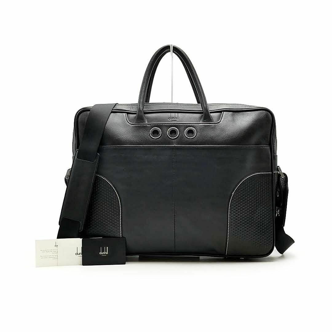 美品 ダンヒル dunhill レザー ビジネスバッグ 03-23092012