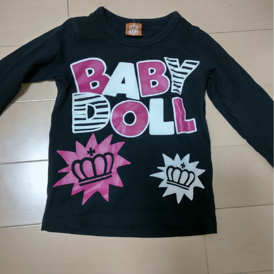 BABYDOLL(ベビードール)のBABYDOLL　長テイ　100cm キッズ/ベビー/マタニティのキッズ服女の子用(90cm~)(Tシャツ/カットソー)の商品写真