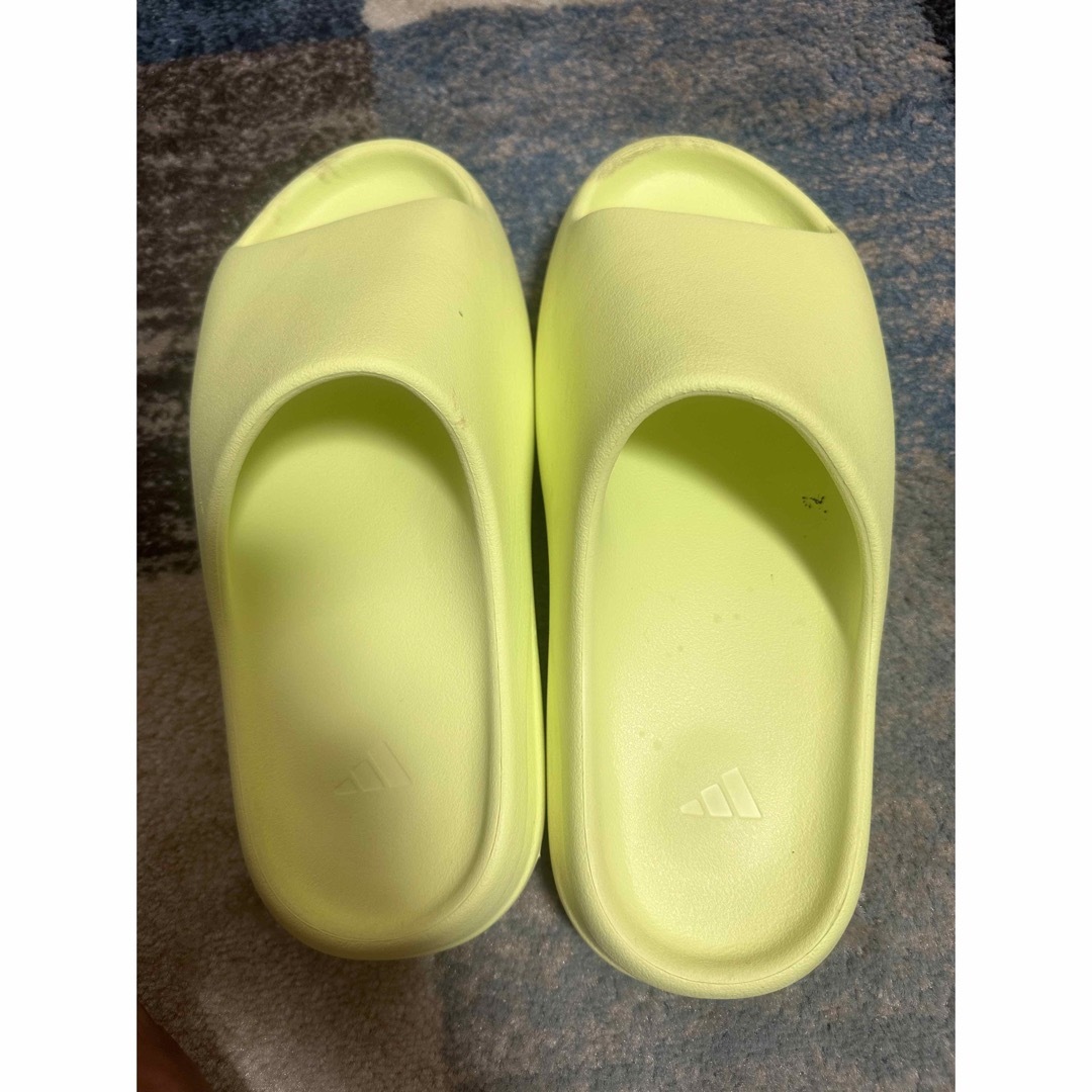 靴/シューズYEEZY SLIDE  GLOW GREEN