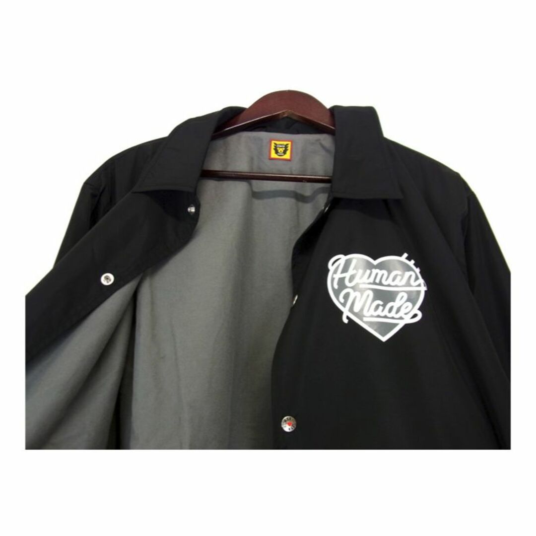 ヒューマンメイド HUMANMADE ■ 23AW 【 COACH JACKET HM26JK002 】 ロゴ プリント ナイロン コーチ ジャケット　n3489 4