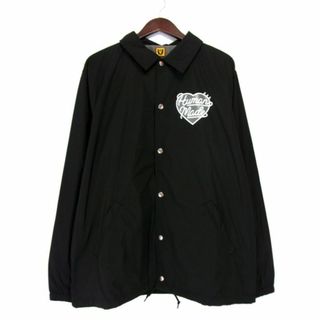 ヒューマンメイド(HUMAN MADE)のヒューマンメイド HUMANMADE ■ 23AW 【 COACH JACKET HM26JK002 】 ロゴ プリント ナイロン コーチ ジャケット　n3489(ブルゾン)