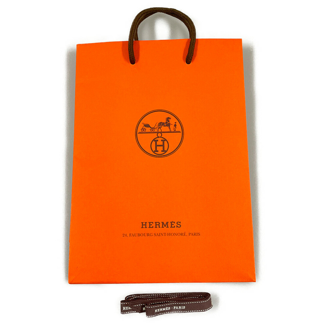 HERMES エルメス ゲスト タオル ステアーズ  オランジェ・フー 正規品 / 32001 6