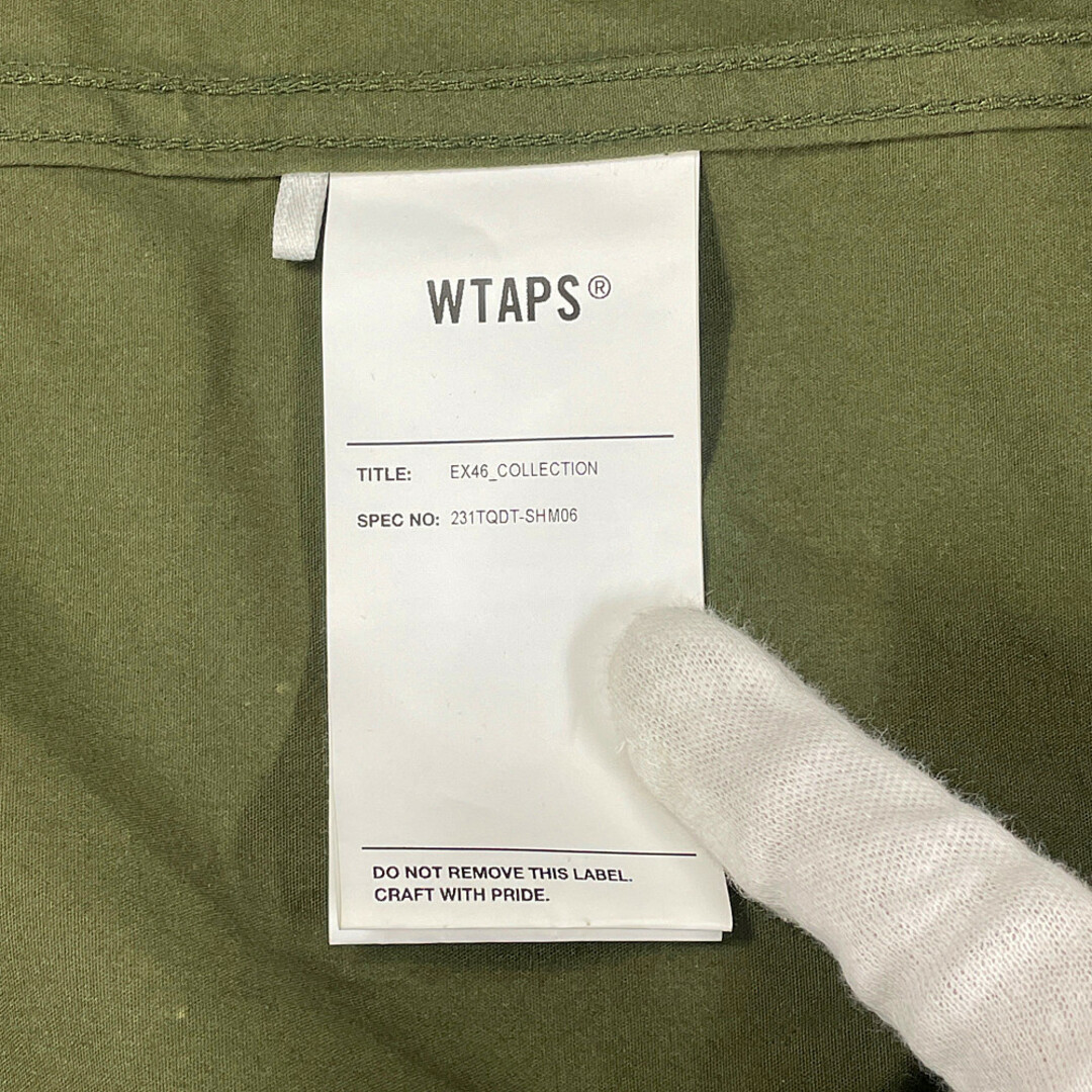 WTAPS ダブルタップス 23SS SMOCK /SS/ COTTON, WEATHER スモック 半袖