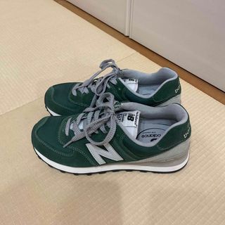 ニューバランス(New Balance)のニューバランス　574 グリーン(スニーカー)