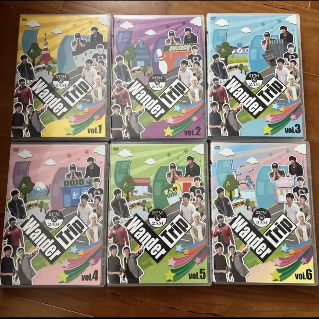 2PM ＆ 2AM Wander Trip 6巻セット DVD ワンダートリップ