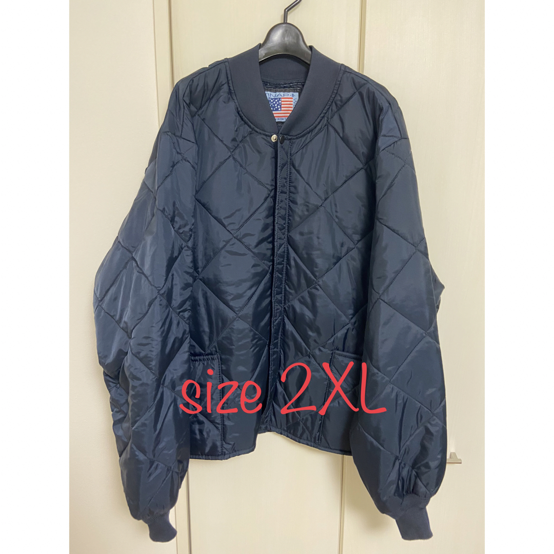 ☆希少2XLSNAP'N'WEAR☆スナップンウェア キルティングジャケット