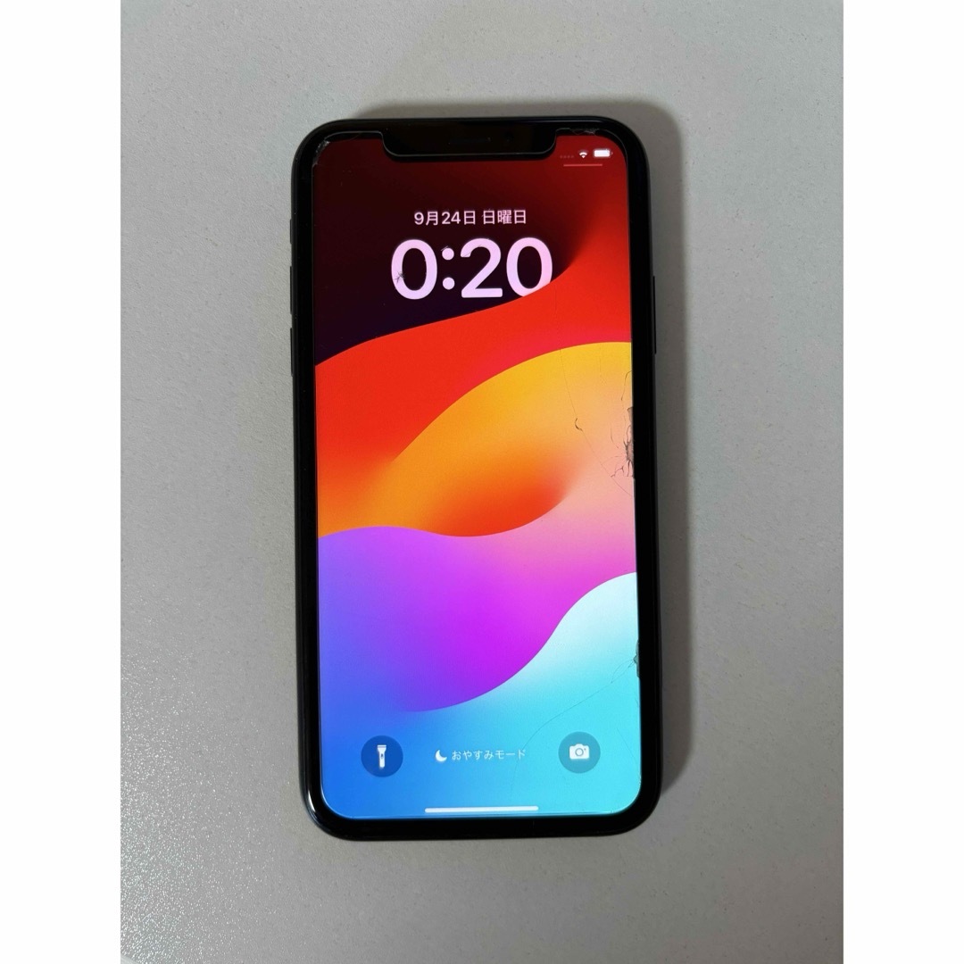 iPhone XR Black 128 GB SIMフリー スマホ/家電/カメラのスマートフォン/携帯電話(スマートフォン本体)の商品写真